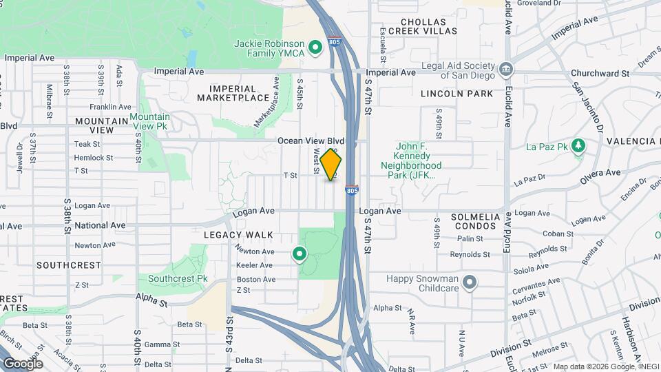 730 S 46th St Map and Location Details