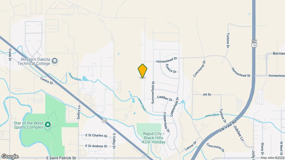 909 Diamond Ridge Blvd Map and Location Details