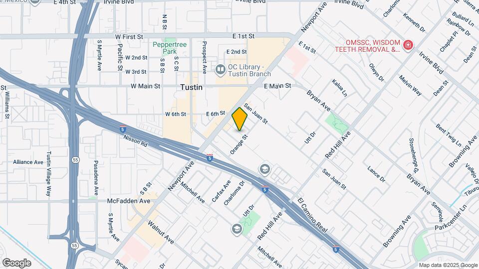 1099 Bonita St Map and Location Details