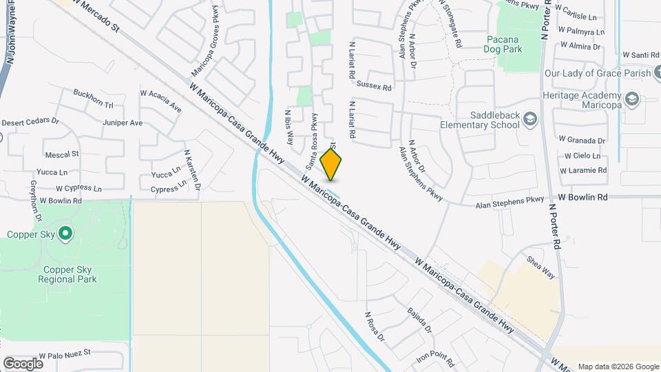 42725 W Martie Lynn Rd Mapa y Detalles de la Ubicación