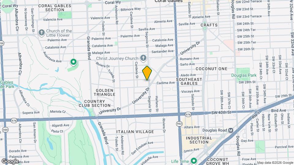3510 Segovia St Map and Location Details