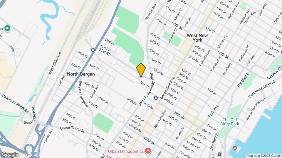 1140 50th St, Unit B Map and Location Details