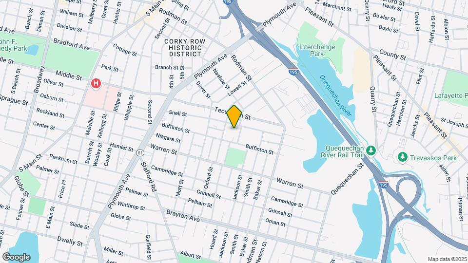 343 Snell St Mapa y Detalles de la Ubicación