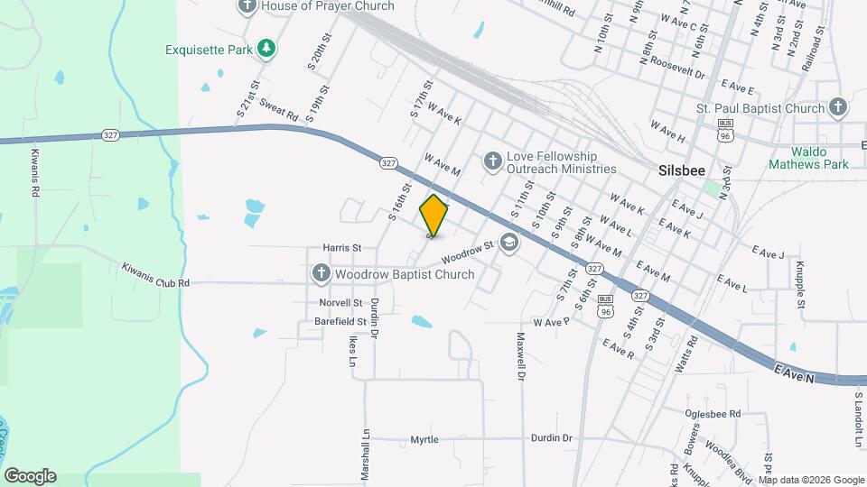 825 S 14th St Map and Location Details