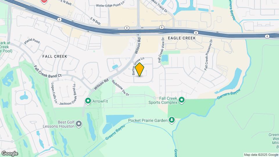 9514 Garnet Falls Ln Map and Location Details