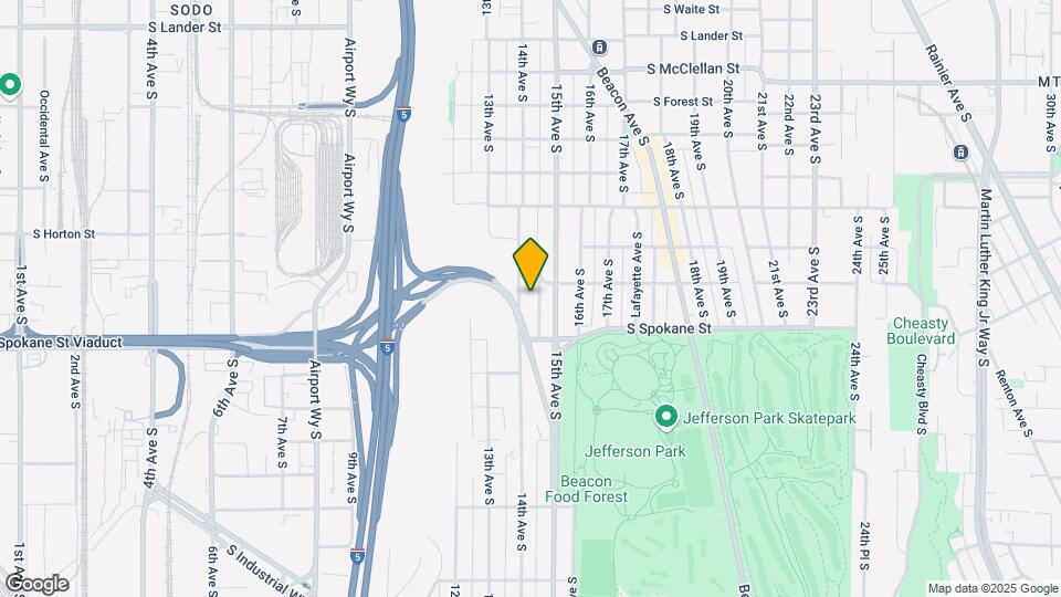 14th Ave S - 2bed/1bath - Beacon Hill - Re Map and Location Details