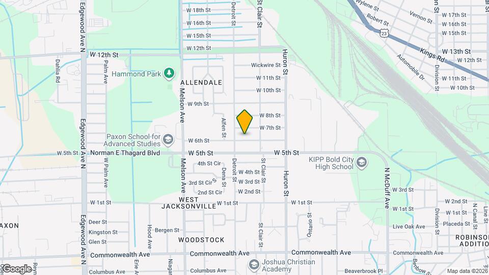 2939 W 6th St Mapa y Detalles de la Ubicación