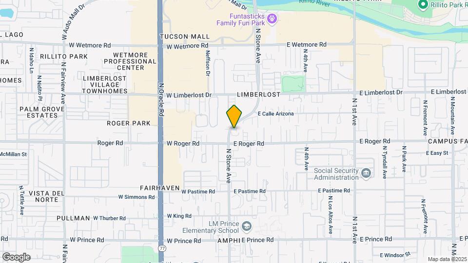 4006 N Stone Ave Map and Location Details