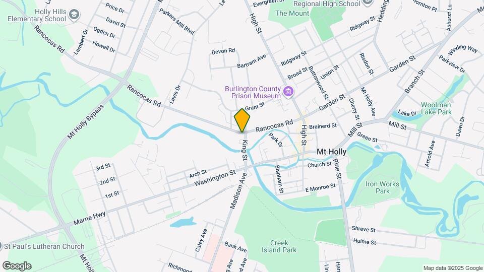 104 Rancocas Rd Mapa y Detalles de la Ubicación
