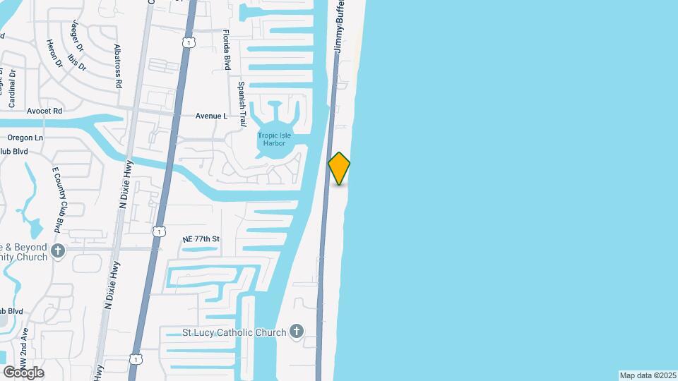 3009 S Ocean Blvd Map and Location Details