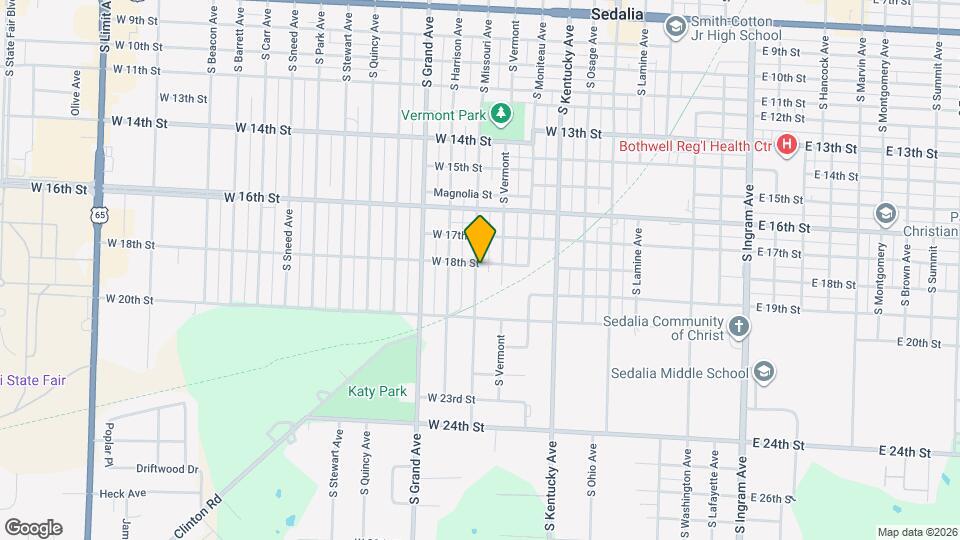 1801 S Missouri Ave, Unit 1801 Map and Location Details