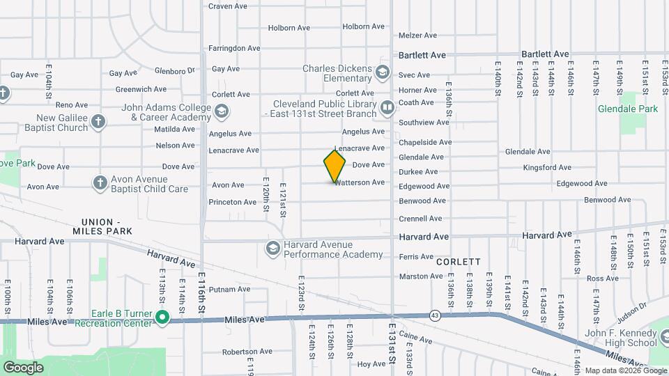12600 Watterson Ave Map and Location Details