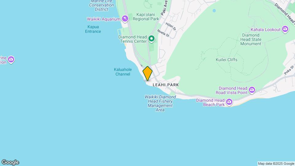 2801 Coconut Ave Map and Location Details