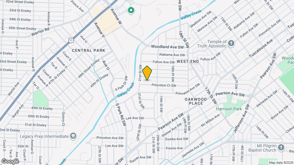 1924 Princeton Ct SW Map and Location Details