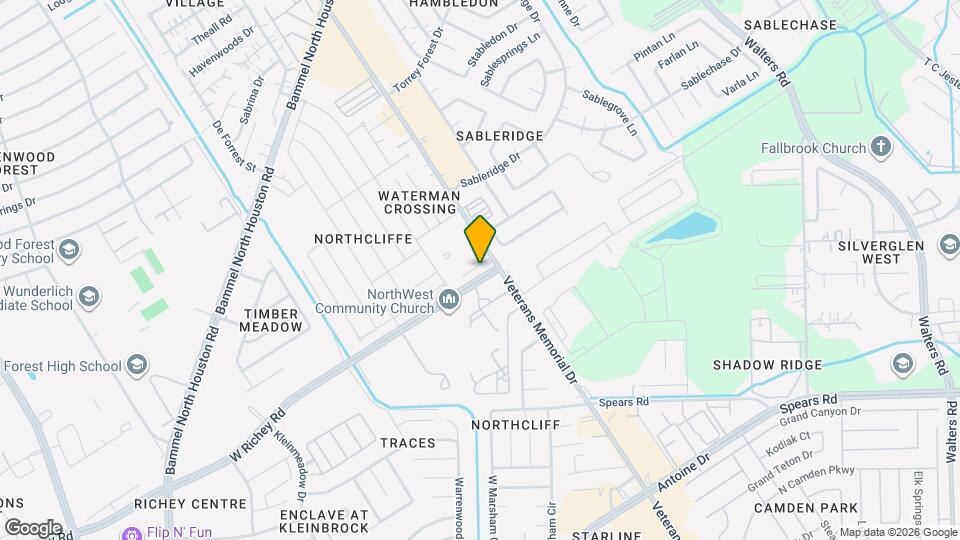 12609 Veterans Memorial Dr Map and Location Details