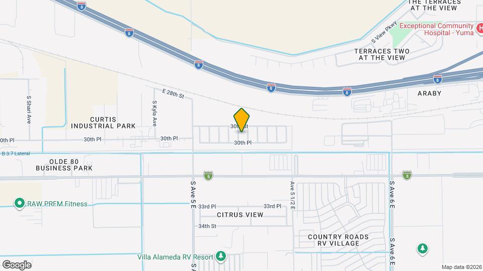 3039 S Tangerine Ave Mapa y Detalles de la Ubicación