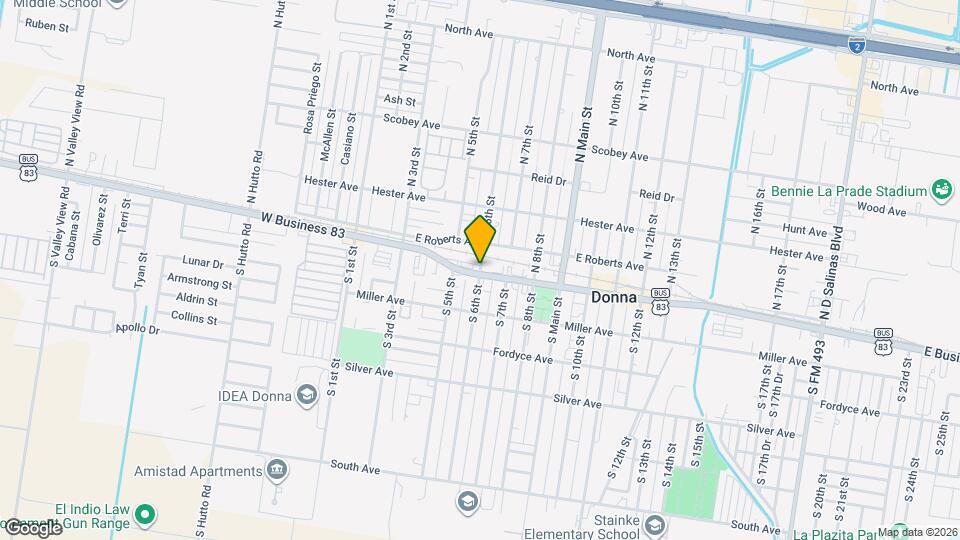 11 N 6th St Map and Location Details