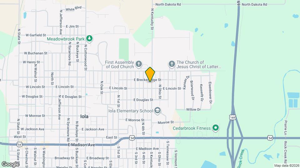 514 N Kentucky St Map and Location Details