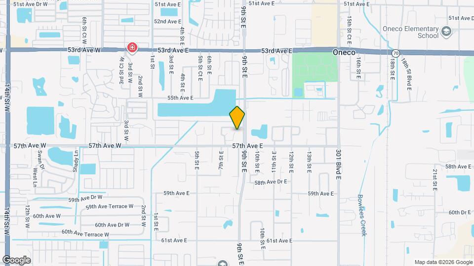 5613-5618 8th St Ct E Map and Location Details