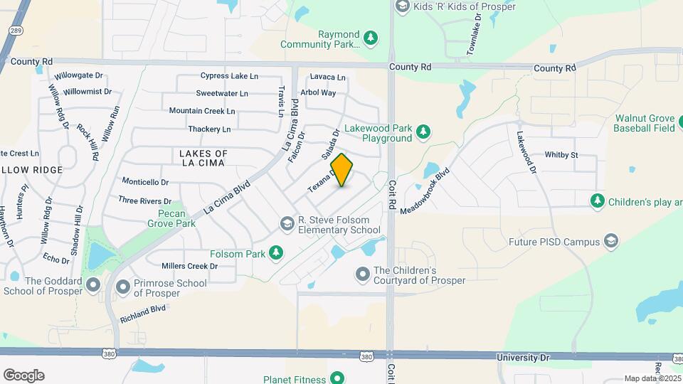 801 Martin Creek Dr Map and Location Details
