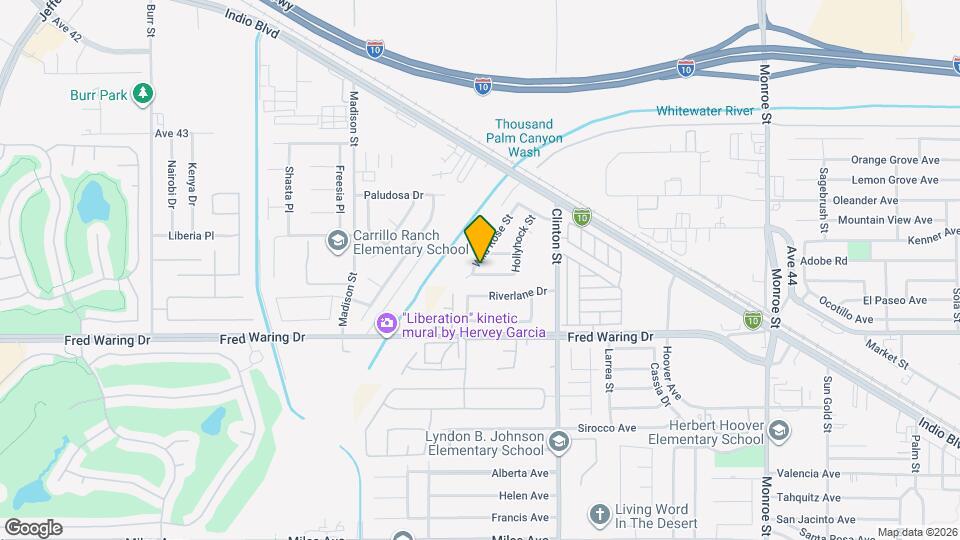 81294 Poppy St, Unit B Map and Location Details