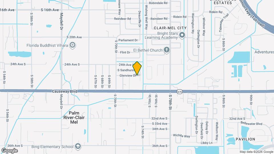 7029 Glenview Dr Map and Location Details
