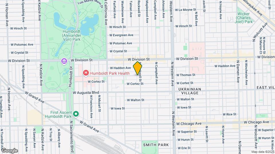 2609 W Thomas St, Unit 2R Mapa y Detalles de la Ubicación