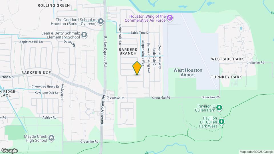 18211 Fairview Valley Ct Map and Location Details