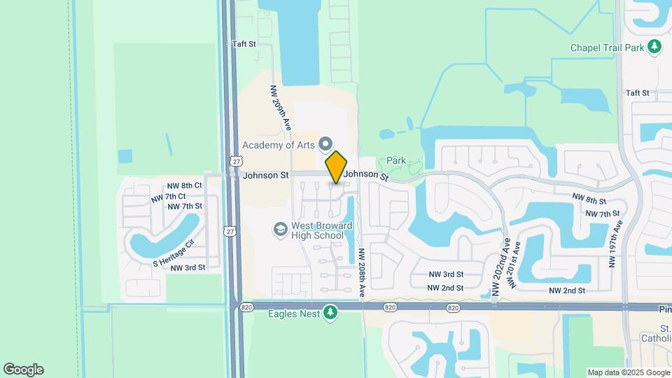 803 NW 208th Terrace Map and Location Details