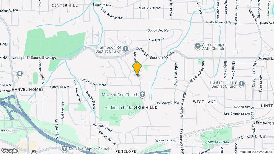 232 Anderson Ave NW Map and Location Details