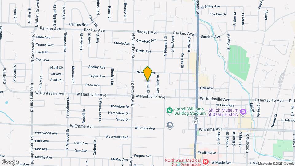 610-612 Sherman St Mapa y Detalles de la Ubicación