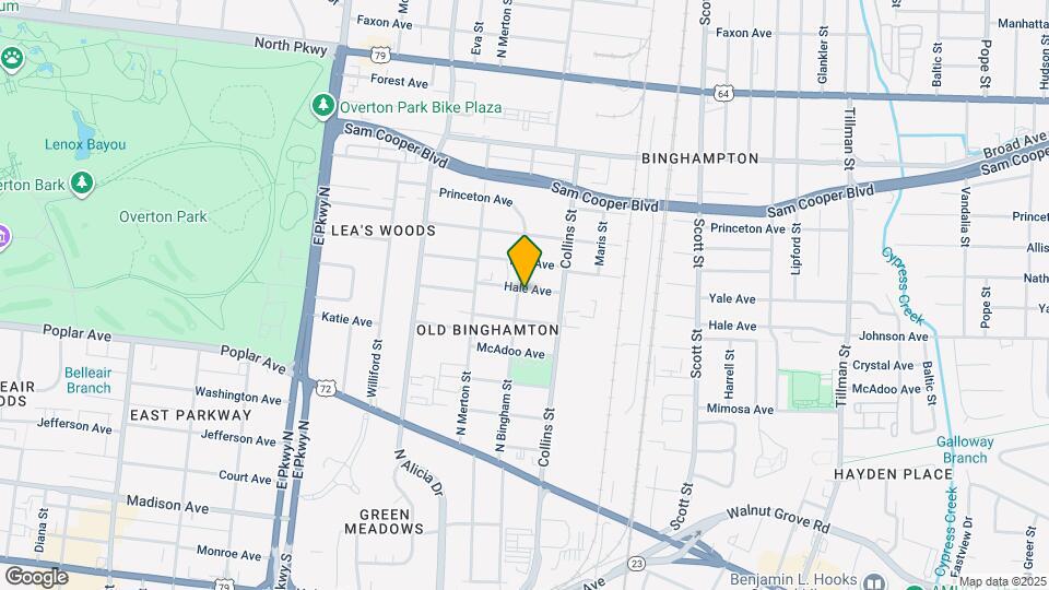 2579 Hale Ave Map and Location Details