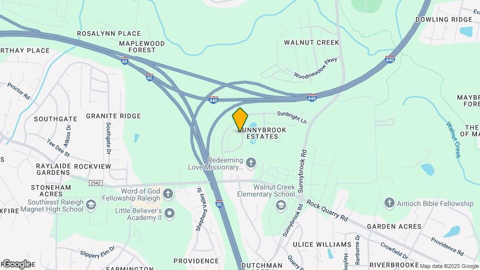 2130 Sunny Cove Dr Map and Location Details
