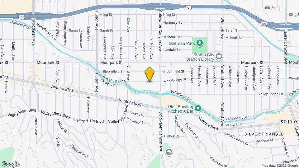 12944 Woodbridge St Map and Location Details