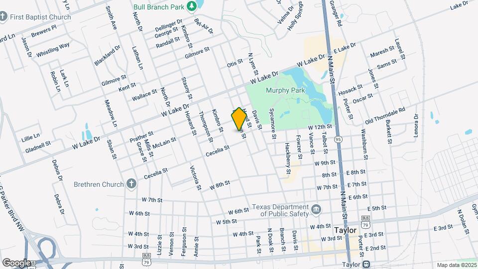 1207 Lexington St Map and Location Details