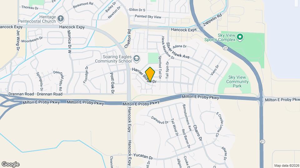 4877 Harrier Ridge Dr Map and Location Details