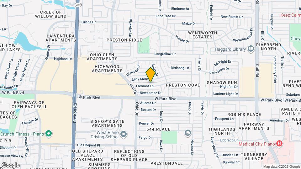 4537 Fremont Ln Map and Location Details