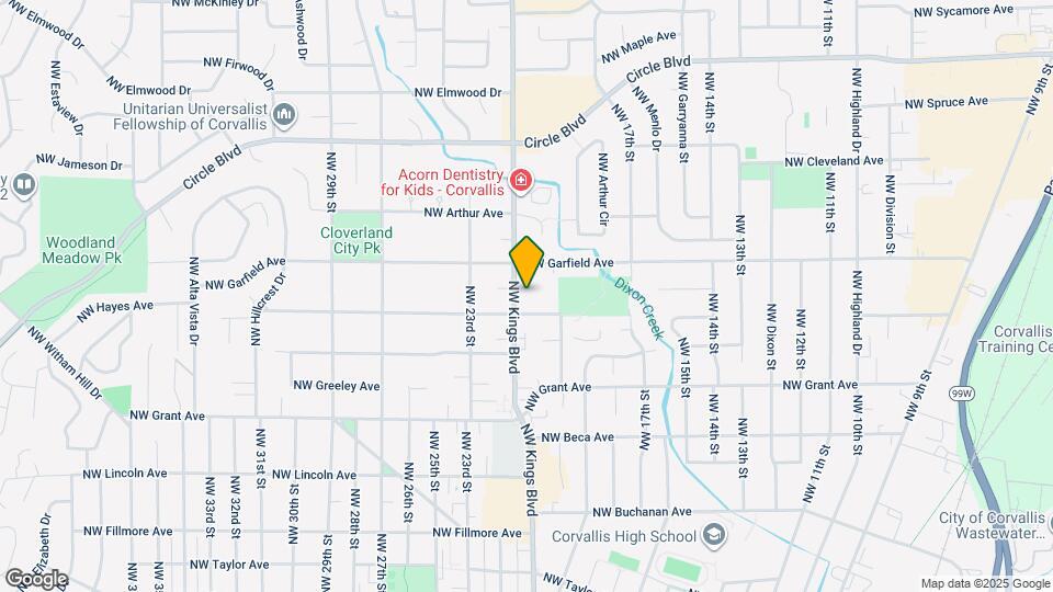 1523 NW Kings Blvd Mapa y Detalles de la Ubicación