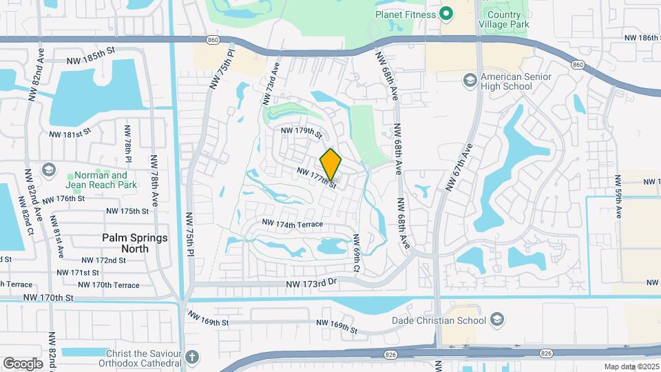 7020 NW 177th St Map and Location Details