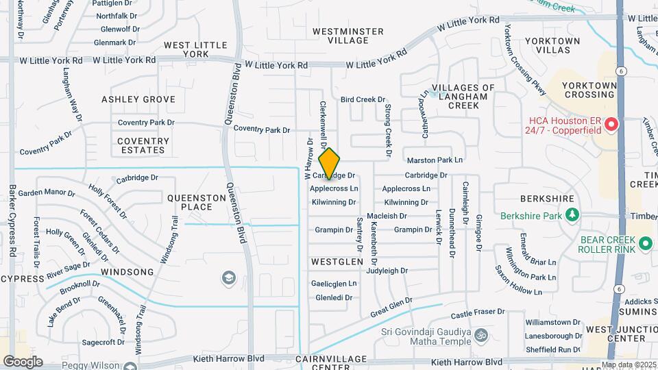 17046 Applecross Ln Map and Location Details