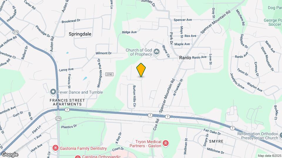 1410 Redland Dr Map and Location Details
