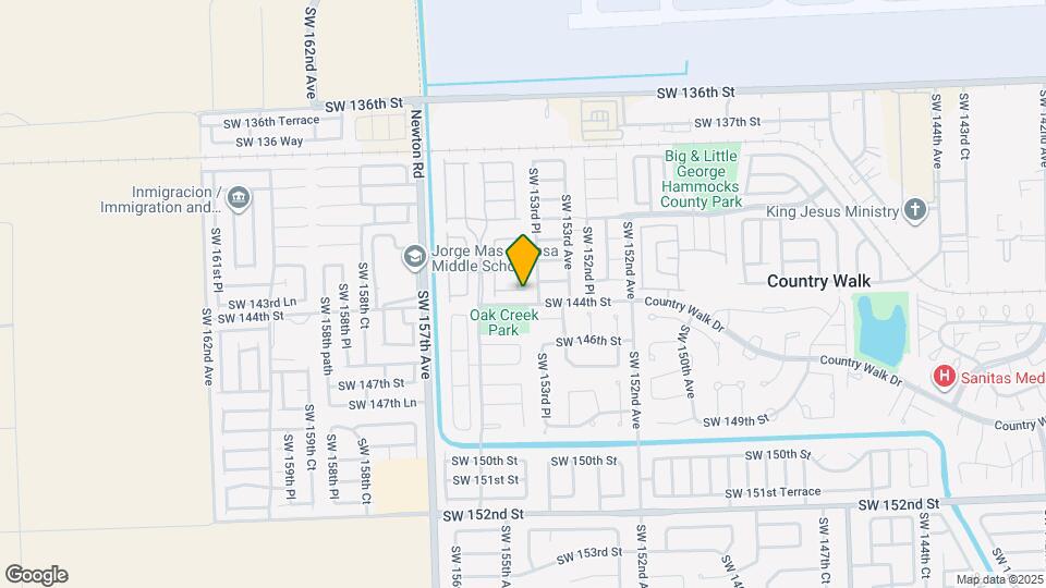 15430 SW 143rd Terrace Map and Location Details