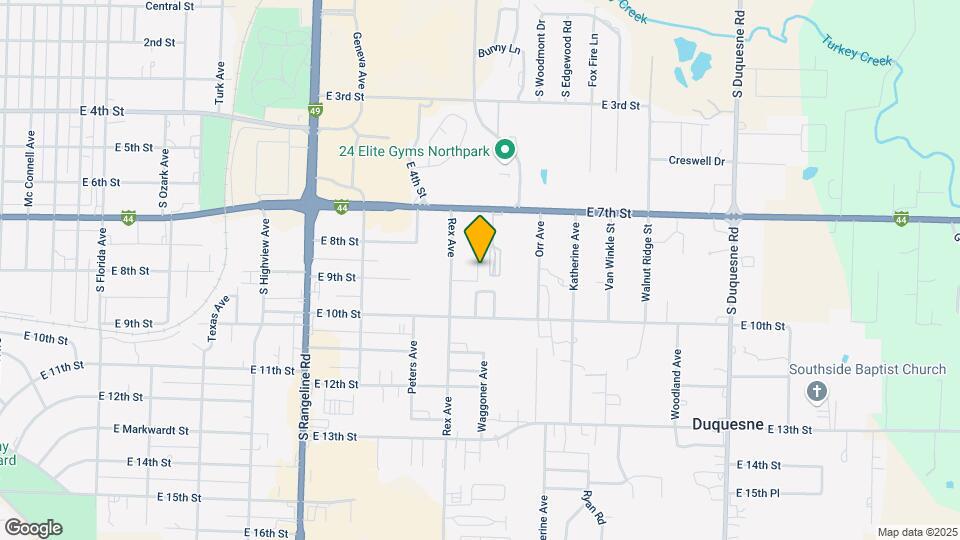 815 Greenwood Dr Map and Location Details