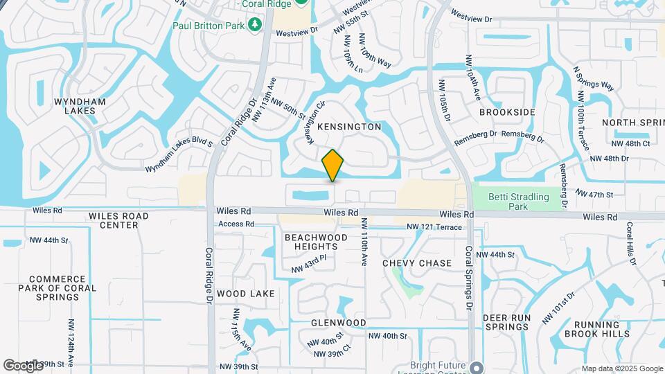 11228 NW 46th Dr Map and Location Details