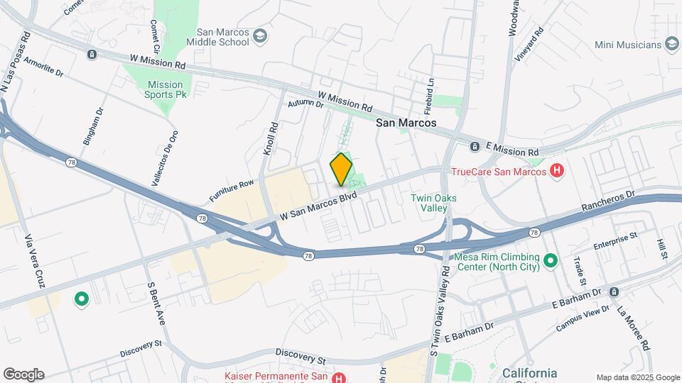 366-368 W San Marcos Blvd Map and Location Details