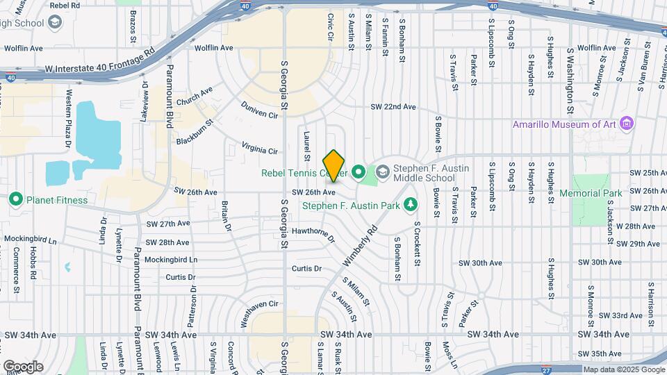 2410 SW 26th Ave Map and Location Details