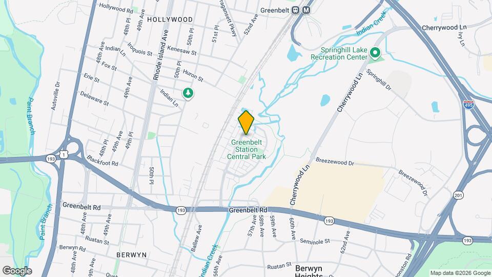 5312 N Center Dr Map and Location Details