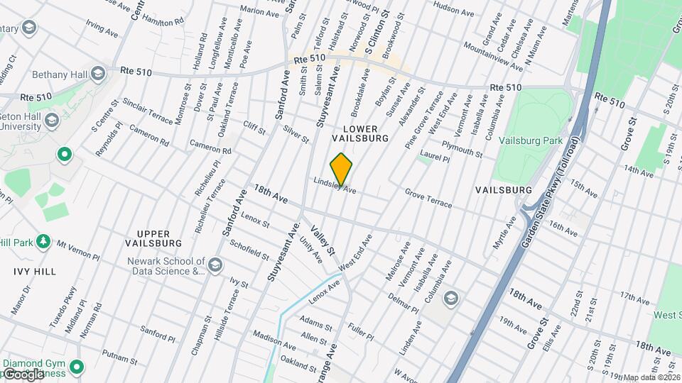96 Lindsley Ave, Unit 3 Mapa y Detalles de la Ubicación