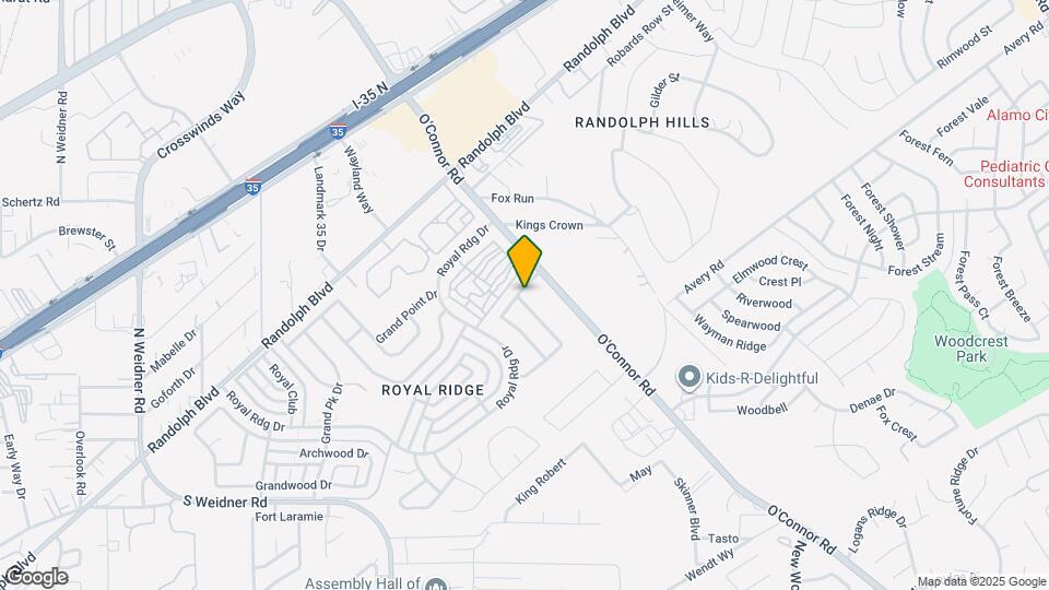 6406 Antares Park Map and Location Details