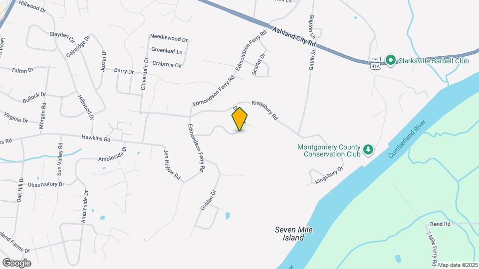 632 Hidden Valley Dr Map and Location Details